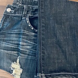 Ten 25 Ladies Blue jean pants size 16 gently worn very cute the color is blue